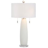 Avril Table Lamp, White-Lighting-High Fashion Home