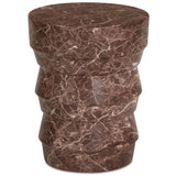 Ayon Outdoor Side Table, Red Levanto