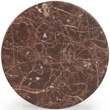 Ayon Outdoor Side Table, Red Levanto