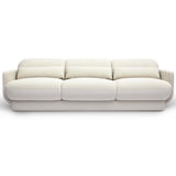 Azalea Sofa, Cream-Sofas-High Fashion Home