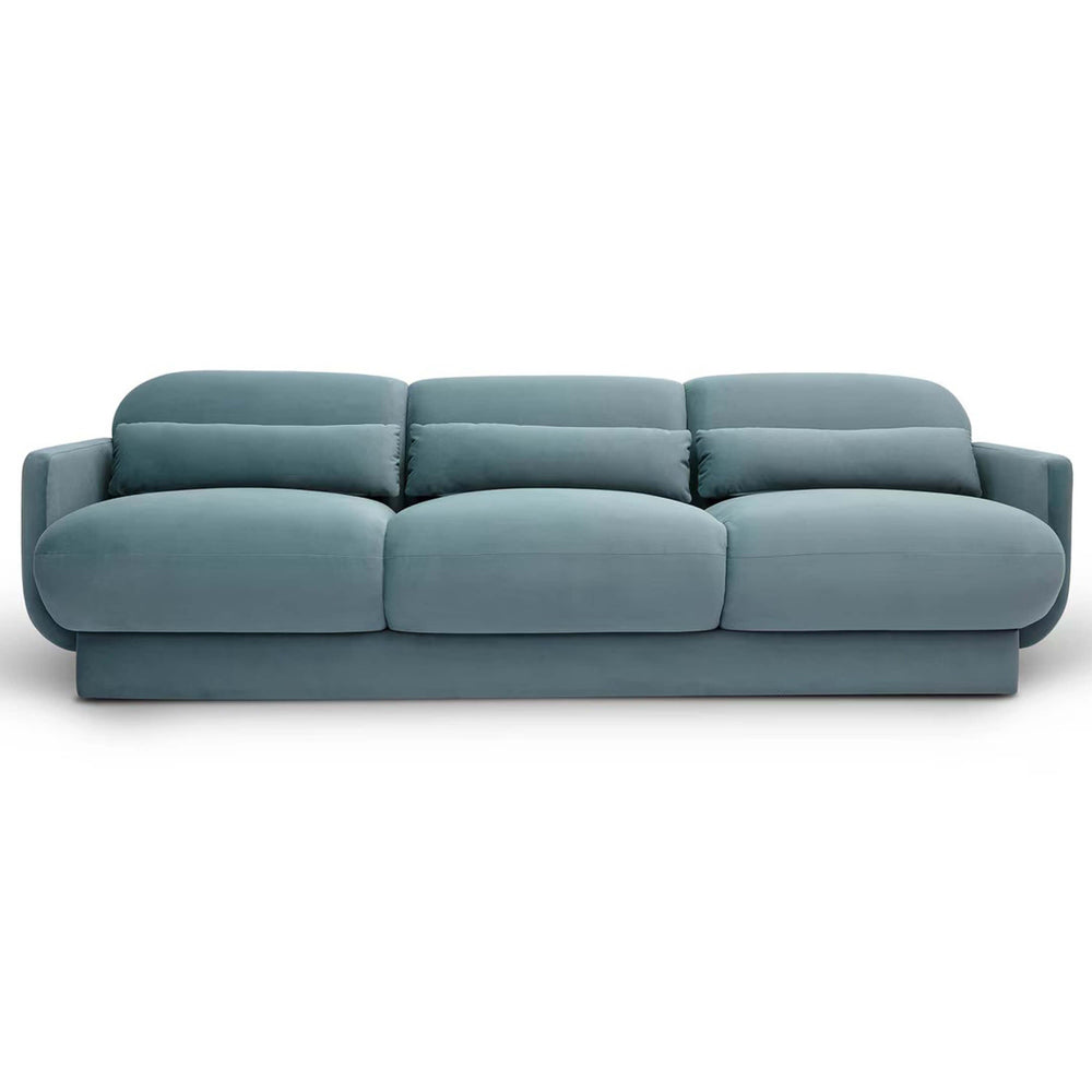 Azalea Sofa, Powder Blue-Furniture - Sofas-High Fashion Home