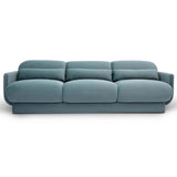 Azalea Sofa, Powder Blue-Furniture - Sofas-High Fashion Home