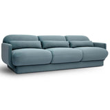 Azalea Sofa, Powder Blue-Furniture - Sofas-High Fashion Home
