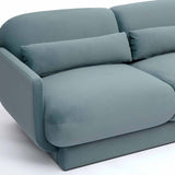 Azalea Sofa, Powder Blue-Furniture - Sofas-High Fashion Home