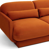 Azalea Sofa, Rust Orange-Furniture - Sofas-High Fashion Home