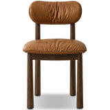 Azaline Leather Dining Chair, Sonoma Butterscotch, Set of 2 by Four Hands-Furniture - Dining-High Fashion Home