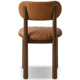 Azaline Leather Dining Chair, Sonoma Butterscotch, Set of 2 by Four Hands-Furniture - Dining-High Fashion Home