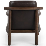 Azoria Accent Chair, Dark Roast-Furniture - Chairs-High Fashion Home
