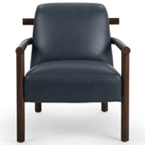 Azoria Accent Chair, Mystic Blue-Furniture - Chairs-High Fashion Home