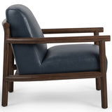 Azoria Accent Chair, Mystic Blue-Furniture - Chairs-High Fashion Home