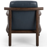 Azoria Accent Chair, Mystic Blue-Furniture - Chairs-High Fashion Home