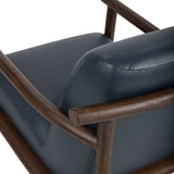 Azoria Accent Chair, Mystic Blue-Furniture - Chairs-High Fashion Home