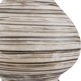 Azura Table Lamp, Chocolate Ivory