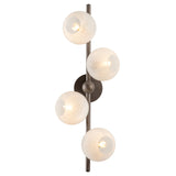 Sonny Wall Sconce, Bronze Leaf