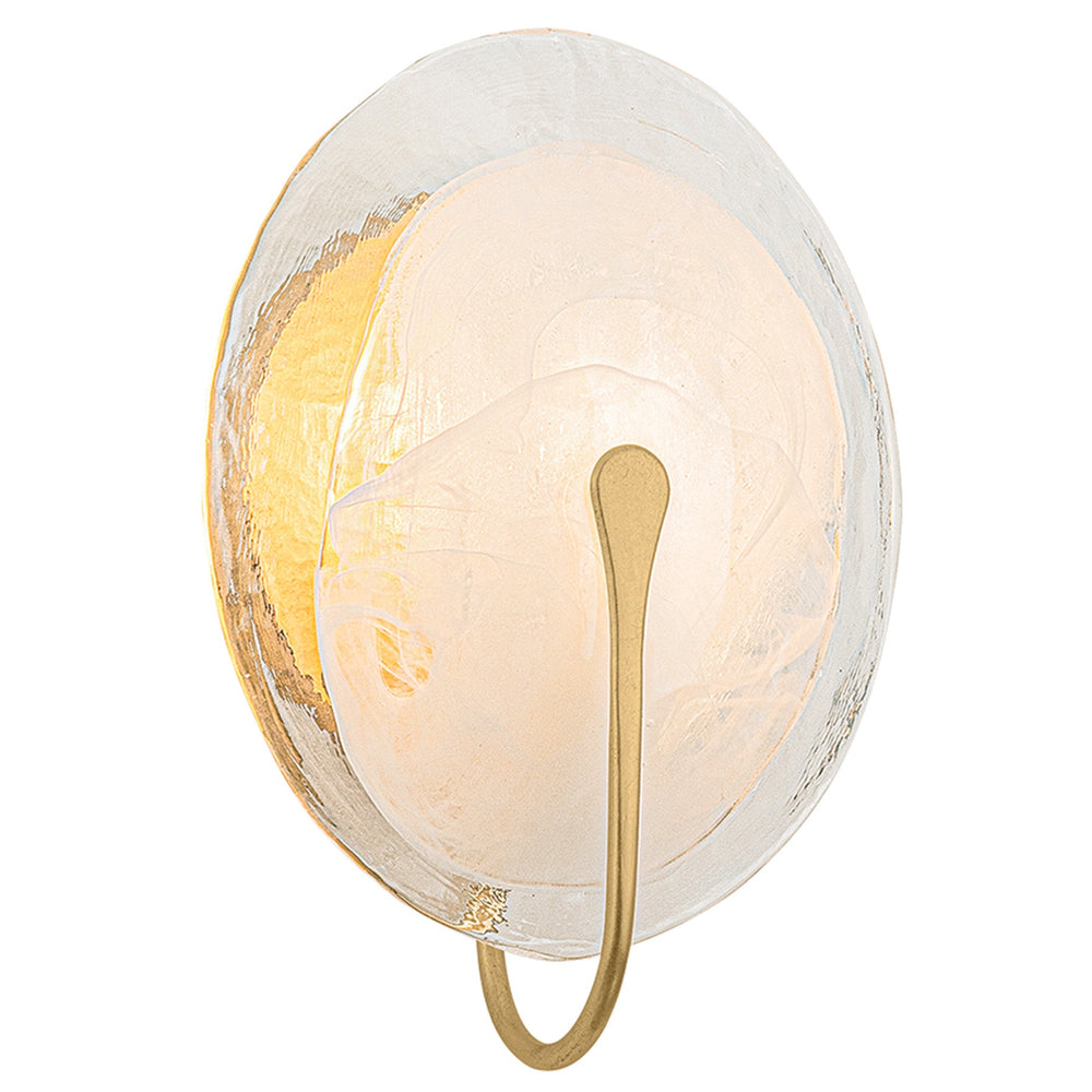 Valley Wall Sconce, Vintage Gold Leaf