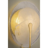 Valley Wall Sconce, Vintage Gold Leaf
