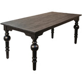 Amaro Rectangular Dining Table, Black