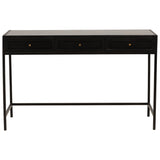 Alaina Desk, Brown/Green Marble