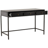 Alaina Desk, Brown/Green Marble
