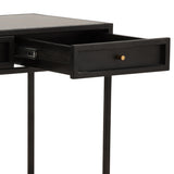 Alaina Desk, Brown/Green Marble