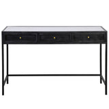 Alaina Desk, White Marble