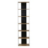 Arnuar Bookcase, Black/Natural