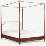 Moira Canopy Bed, Brown