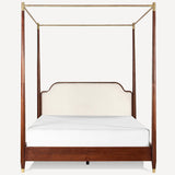 Moira Canopy Bed, Brown