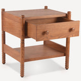 Molly Nightstand, Light Walnut