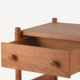 Molly Nightstand, Light Walnut