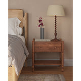 Molly Nightstand, Light Walnut