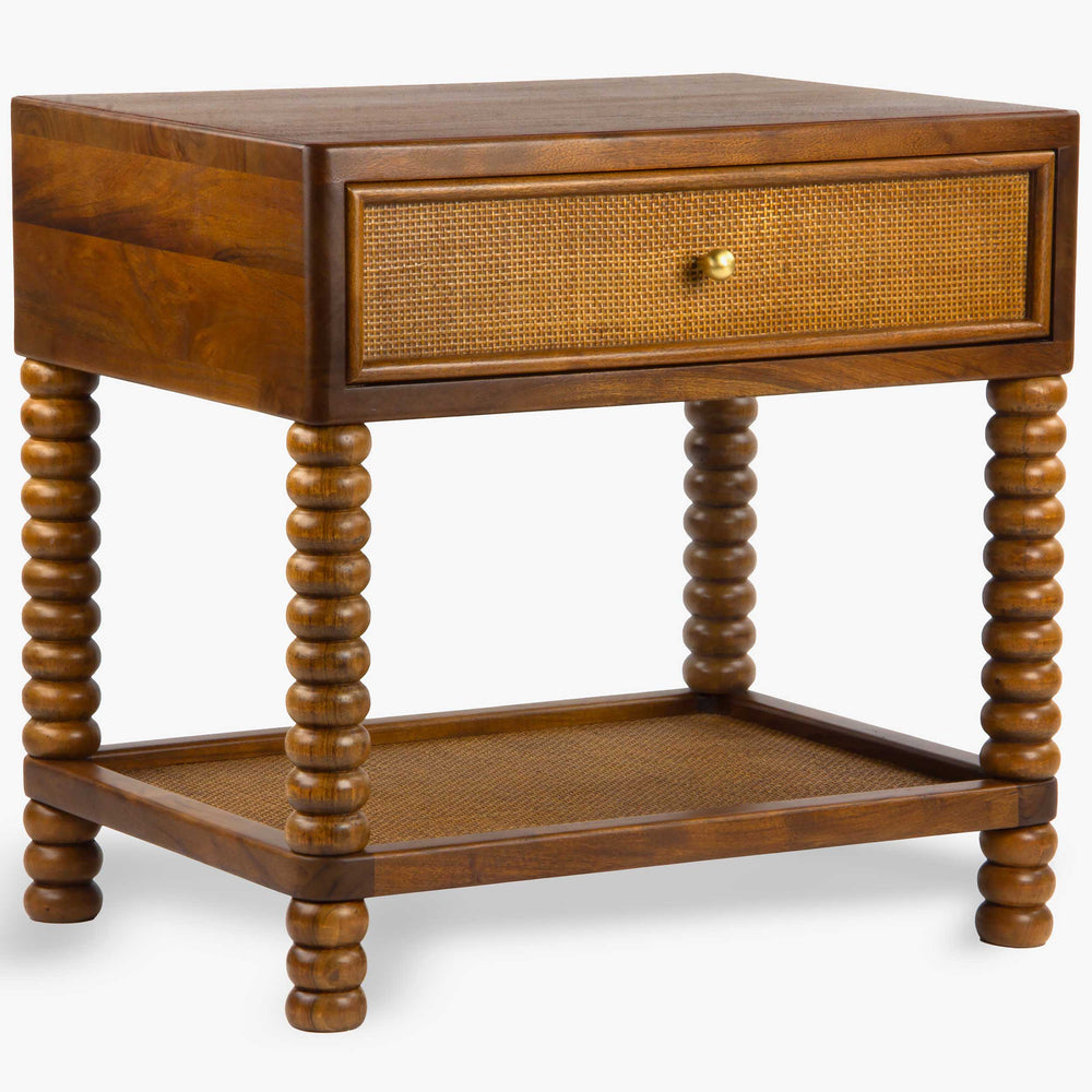 Twist Nightstand, Mellow Bourbon