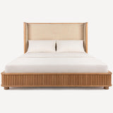Collins Queen Bed, Natural