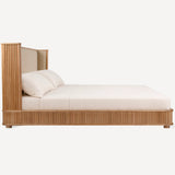 Collins Queen Bed, Natural