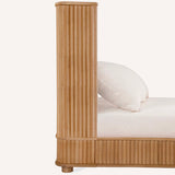 Collins Queen Bed, Natural