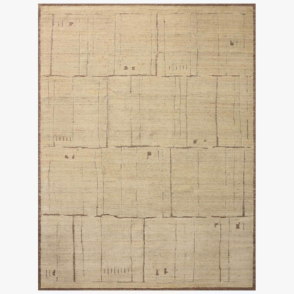 Loloi Rug Beckham BEC-01, Brown/Ant. Ivory-Rugs1-High Fashion Home