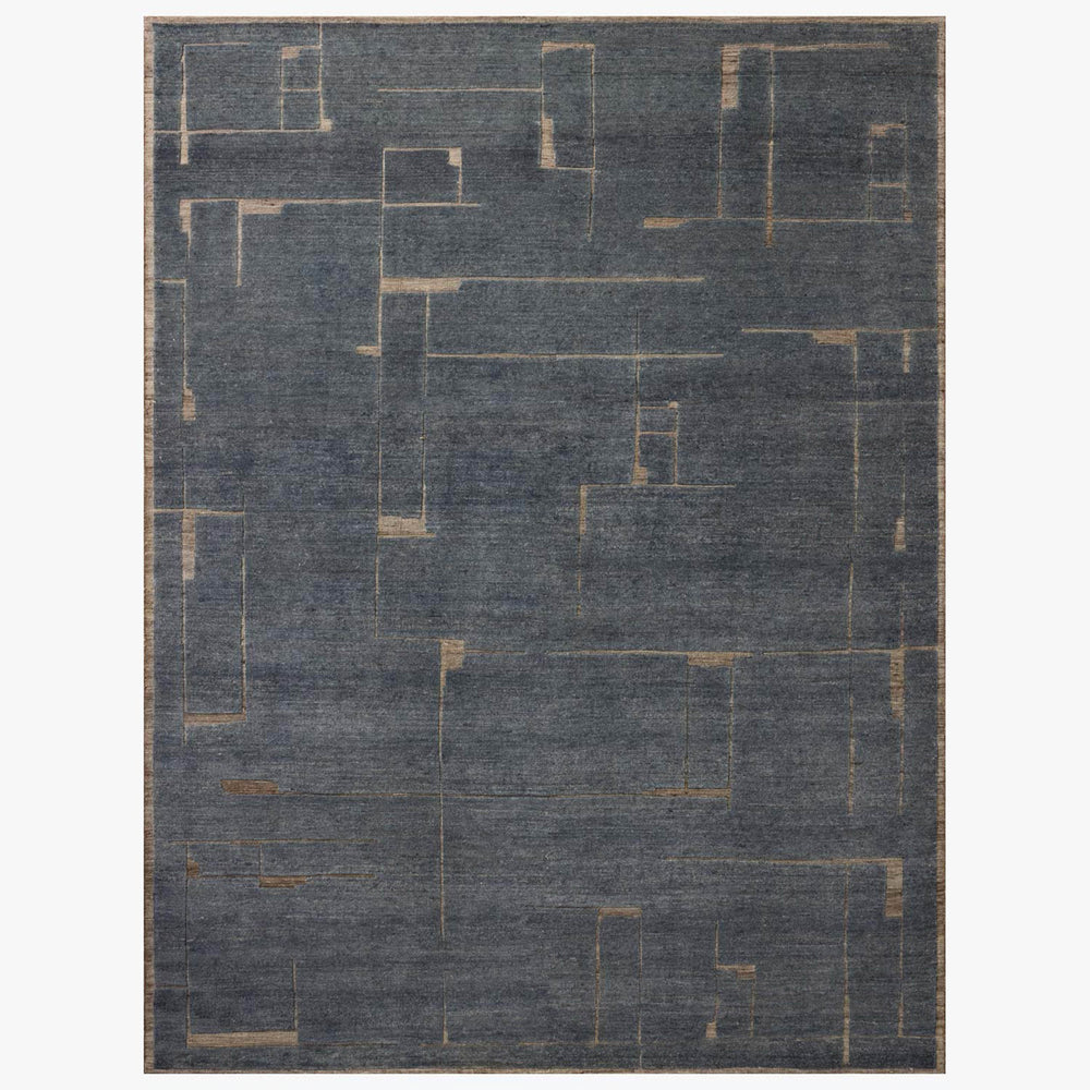 Loloi Rug Beckham BEC-03, Birch/Denim-Rugs1-High Fashion Home