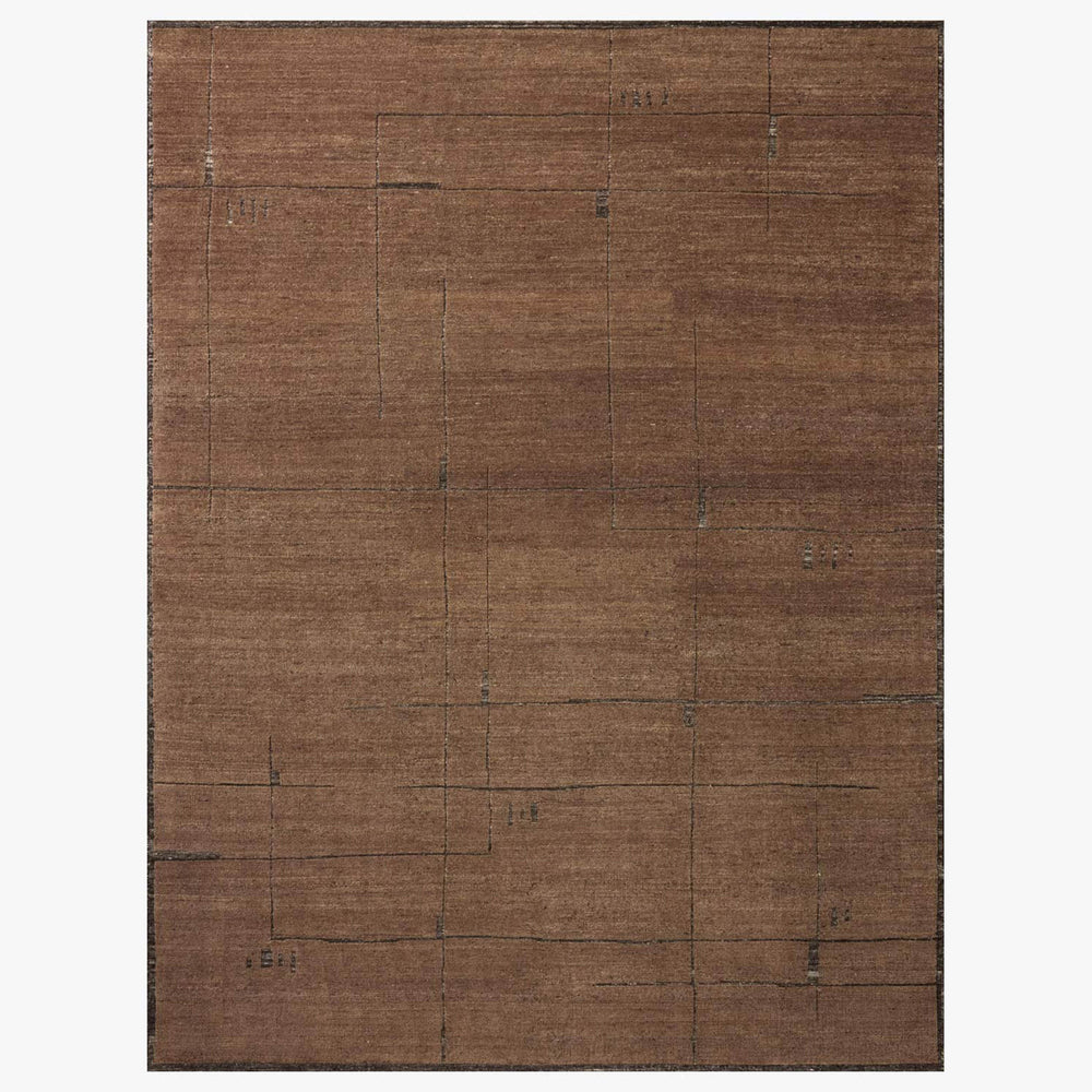 Loloi Rug Beckham BEC-05, Charcoal/Brown-Rugs1-High Fashion Home