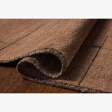 Loloi Rug Beckham BEC-05, Charcoal/Brown-Rugs1-High Fashion Home