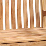 Windsor Outdoor Bench, Natural