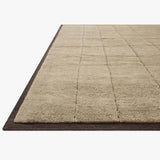 Leanne Ford × Loloi Rug Bracken BKN-02, Espresso/Pebble-Rugs1-High Fashion Home