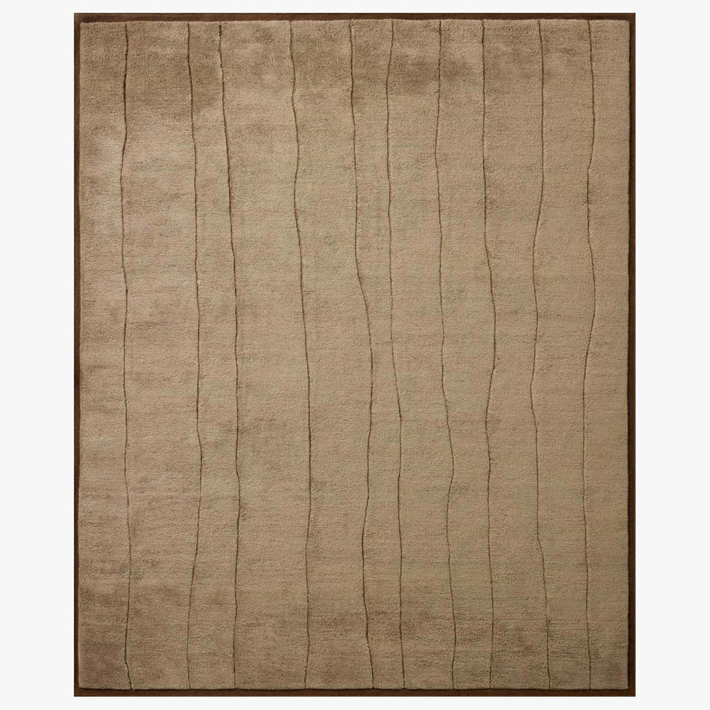 Leanne Ford × Loloi Rug Bracken BKN-03, Bark/Taupe-Rugs1-High Fashion Home
