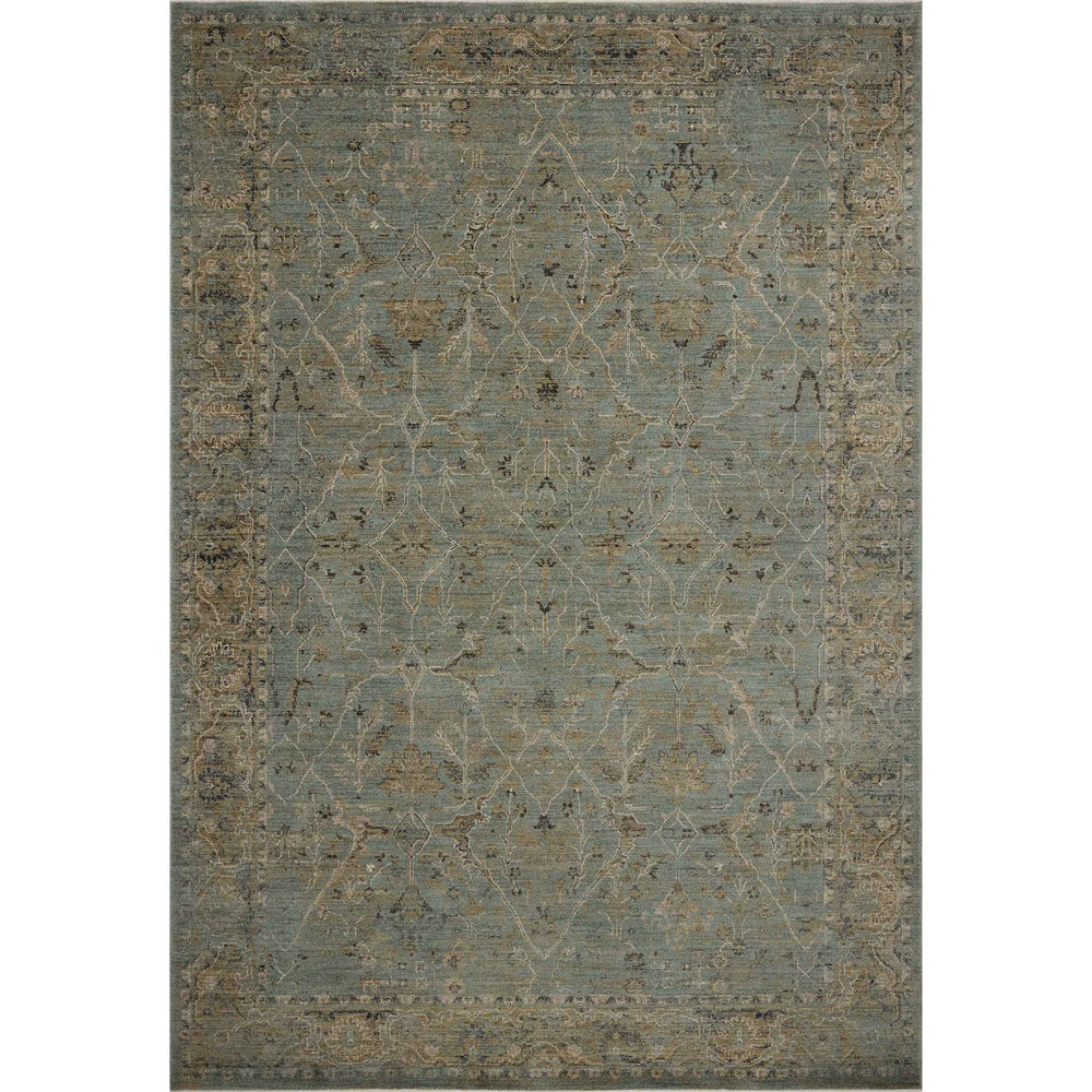 Loloi Rug Briar BRR-02, Aqua/Olive-Rugs1-High Fashion Home