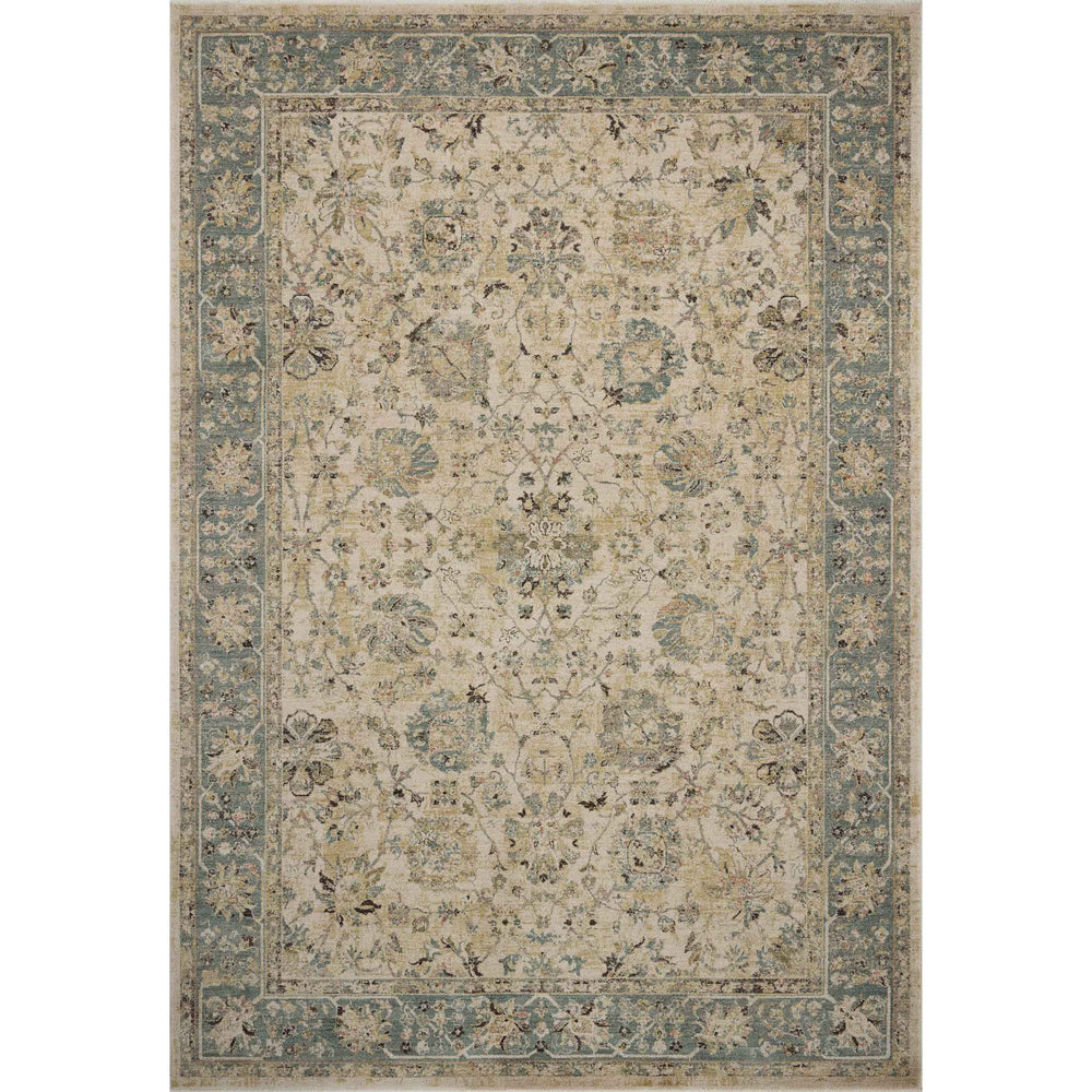 Loloi Rug Briar BRR-05, Ant. Ivory/Blue-Rugs1-High Fashion Home