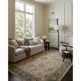 Loloi Rug Briar BRR-05, Ant. Ivory/Blue-Rugs1-High Fashion Home