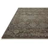Loloi Rug Briar BRR-06, Bark/Lagoon-Rugs1-High Fashion Home