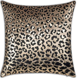 Bryce Animal Print Pillow, Gold
