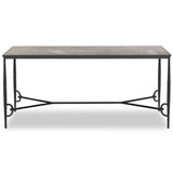 Babylon Desk, Gunmetal by Four Hands-Furniture - Office-High Fashion Home
