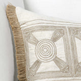 Baia Lumbar Pillow, Natural Multi-Accessories-High Fashion Home
