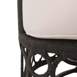 Bali Outdoor Swivel Chair, Grey Flannel